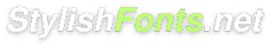 Stylish Fonts Logo